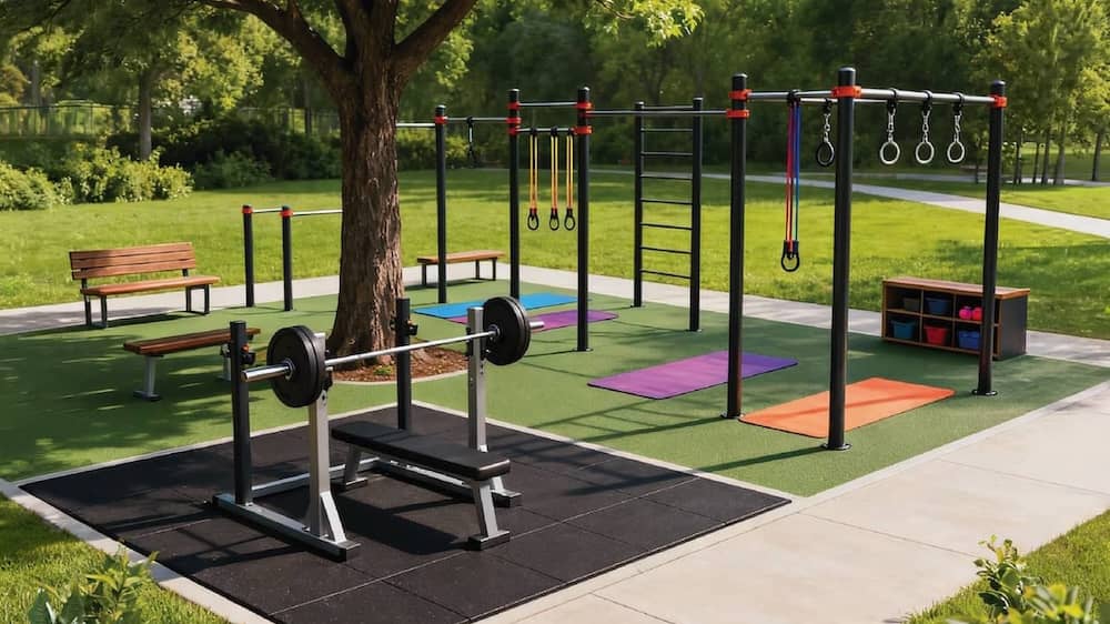 Open-Air Outdoor Gym